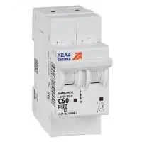 Выключатель автоматический двухполюсный 50А C 4,5кА AC OptiDin BM63-2C50-4,5-УХЛ3 в Москве Выключатель автоматический двухполюсный 50А C 4,5кА AC OptiDin BM63-2C50-4,5-УХЛ3 - foto