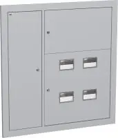 Корпус металлический ЩЭ-4-Э 36 IP31 (слабот. отсек слева) LIGHT в Москве Корпус металлический ЩЭ-4-Э 36 IP31 (слабот. отсек слева) LIGHT - foto