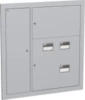 Корпус металлический ЩЭ-3-Э 36 IP31 (слабот. отсек слева) LIGHT в Москве Корпус металлический ЩЭ-3-Э 36 IP31 (слабот. отсек слева) LIGHT - foto