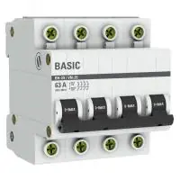 Выключатель нагрузки 4P 63А ВН-29 EKF Basic в Москве Выключатель нагрузки 4P 63А ВН-29 EKF Basic - foto