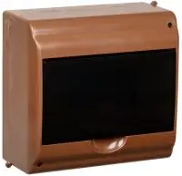 KREPTA 3 Корпус пластиковый КМПн 2/9-2 IP31 дуб IEK в Москве KREPTA 3 Корпус пластиковый КМПн 2/9-2 IP31 дуб IEK - foto