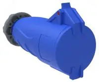 Розетка переносная ССИ-213 16А-6ч/200-250В 2Р+РЕ IP44 MAGNUM ИЭК в Москве Розетка переносная ССИ-213 16А-6ч/200-250В 2Р+РЕ IP44 MAGNUM ИЭК - foto