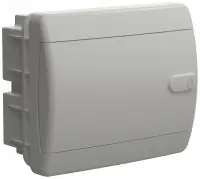 UNION Compact Корпус пластиковый ЩРВ-П-6 IP41 белая дверь IEK в Москве UNION Compact Корпус пластиковый ЩРВ-П-6 IP41 белая дверь IEK - foto