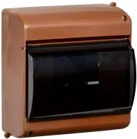KREPTA 3 Корпус пластиковый КМПн 2/6 IP30 дуб IEK в Москве KREPTA 3 Корпус пластиковый КМПн 2/6 IP30 дуб IEK - foto