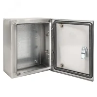 Щит из нержавеющей стали ''Inox'' AISI 304 (250х200х150) IP66 У1 PROxima в Москве Щит из нержавеющей стали ''Inox'' AISI 304 (250х200х150) IP66 У1 PROxima - foto
