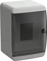 TEKFOR Mini Корпус пластиковый КМПн-4 IP41 белый IEK в Москве TEKFOR Mini Корпус пластиковый КМПн-4 IP41 белый IEK - foto