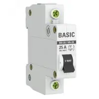 Выключатель нагрузки 1P 25А ВН-29 EKF Basic в Москве Выключатель нагрузки 1P 25А ВН-29 EKF Basic - foto