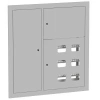 Щит этажный 6 кв. RAL9003 со слаботочным отсеком слева (1000х950х160) PROxima в Москве Щит этажный 6 кв. RAL9003 со слаботочным отсеком слева (1000х950х160) PROxima - foto