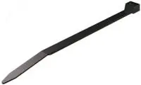 Кабельная стяжка чёрная УФ стойкая 3,6x200mm в Москве Кабельная стяжка чёрная УФ стойкая 3,6x200mm - foto