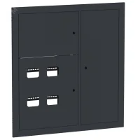 Щит этажный 4 кв. RAL7024 (1000х950х160) PROxima в Москве Щит этажный 4 кв. RAL7024 (1000х950х160) PROxima - foto