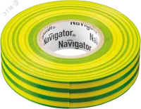 Изолента Navigator 71 108 NIT-B15-20/YG жёлто-зелёная в Москве Изолента Navigator 71 108 NIT-B15-20/YG жёлто-зелёная - foto